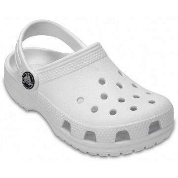 Zuecos Crocs Classic Niña Blancos | Mexico 1589EBCX